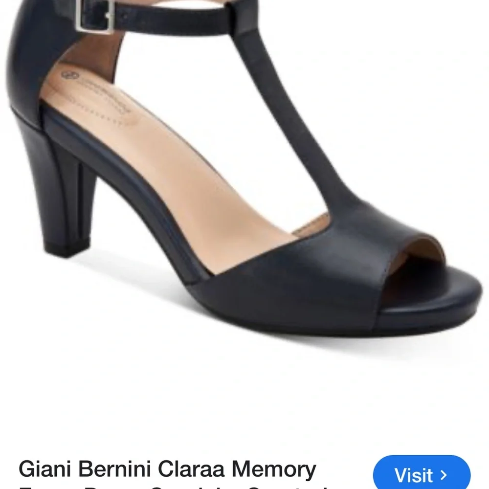 Giani Bernini's Claraa Pumps 10 memory foam - Picture 2 of 6